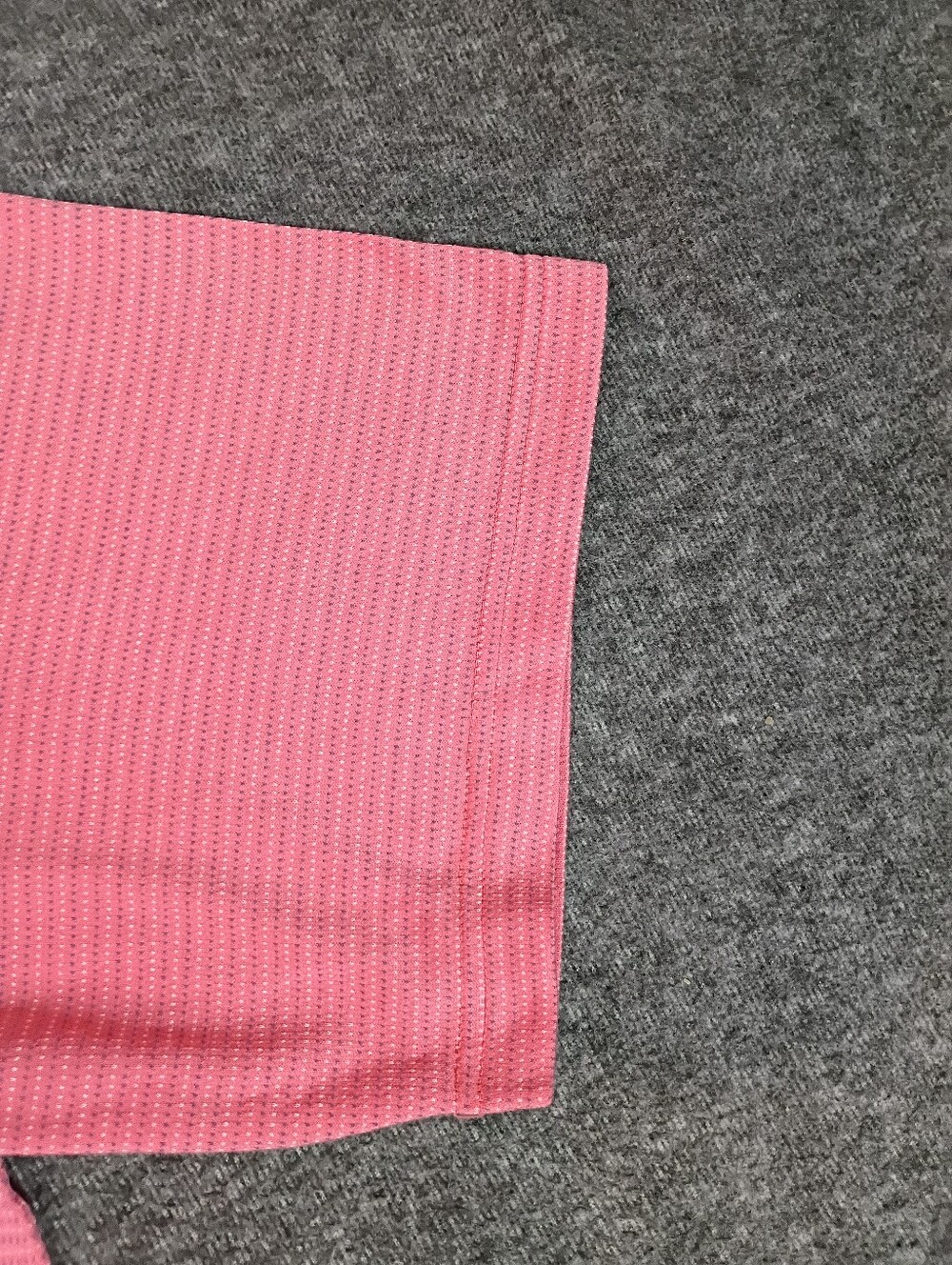 Peter Millar Golf Polo Shirt Mens XL Pink Double Mercerized Cotton Korea Luxury - Picture 7 of 12